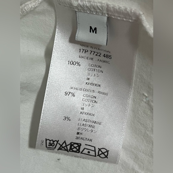 GIVENCHY Destroyed Short Sleeve T-Shirt - M - Picture 4 of 6